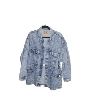 Vintage Levi's denim jacket barn duster trucker Jacket Large